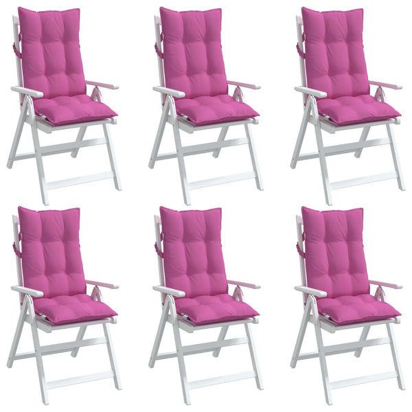Hochlehner Auflagen 6er-Set Rosa