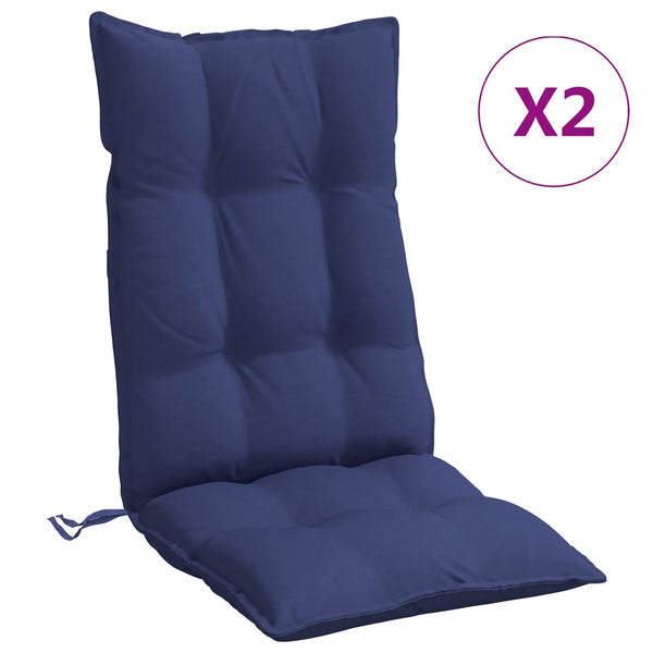 Hochlehner Auflagen 2er-Set Marineblau