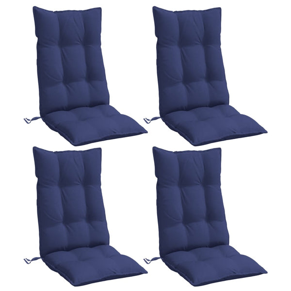 Hochlehner Auflagen Marineblau 4er-Set