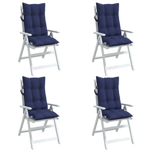 Hochlehner Auflagen Marineblau 4er-Set