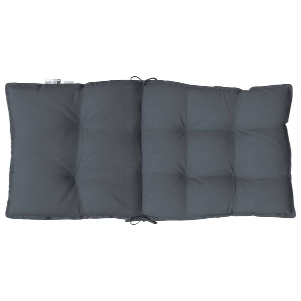 Niedriglehner Auflagen 4er Set Anthrazit