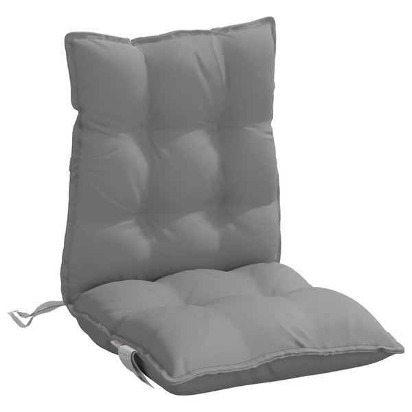 Niedriglehner Auflagen 2er Set Grau