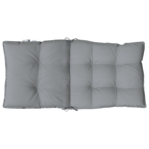 Niedriglehner Auflagen 2er Set Grau