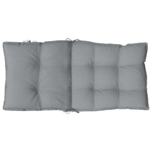 Niedriglehner Auflagen 4er Set Grau