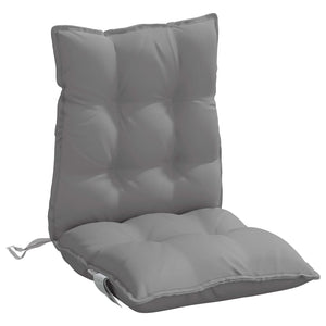Niedriglehner Auflagen 6er Set Grau