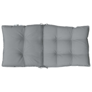 Niedriglehner Auflagen 6er Set Grau