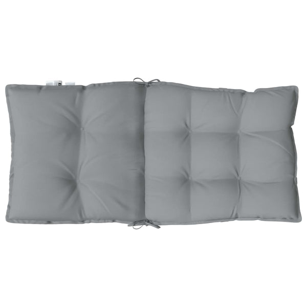 Niedriglehner Auflagen 6er Set Grau