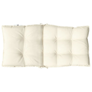 Niedriglehner Auflagen 2er-Set Creme Oxford