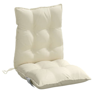 Niedriglehner Auflagen 6er Set Creme Oxford