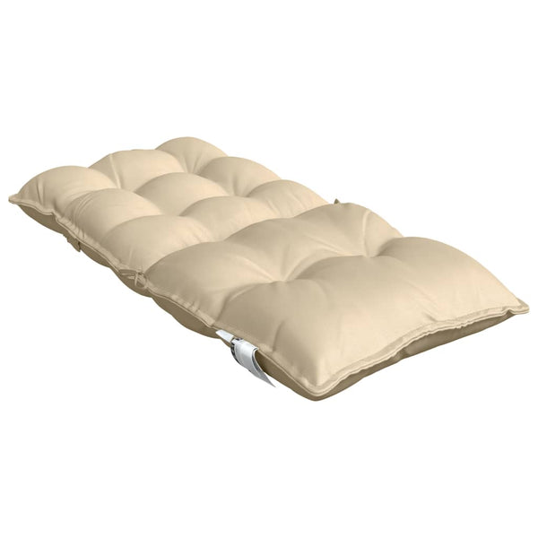 Niedriglehner Auflagen 4er Set Beige Oxford