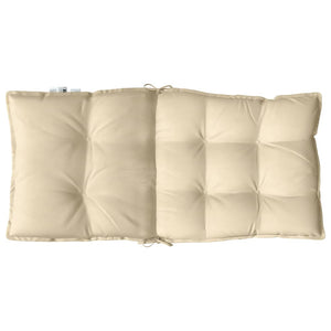 Niedriglehner Auflagen 6er Set Beige Oxford
