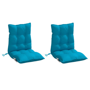 Niedriglehner Auflagen 2er Set Hellblau