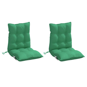 Grüne Niedriglehner Auflagen, 2er-Set