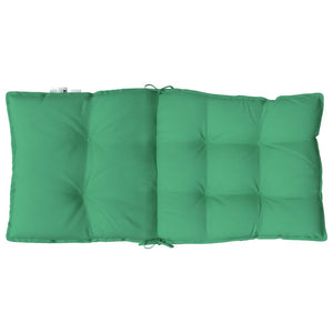 Niedriglehner Auflagen 4er Set Grün