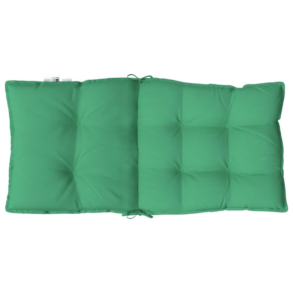 Niedriglehner Auflagen 4er Set Grün