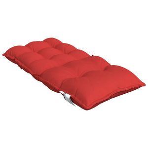 Niedriglehner Auflagen 4er Set Rot