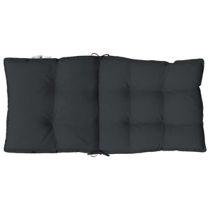 Niedriglehner Auflagen 2er-Set Schwarz