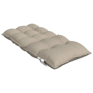 Niedriglehner Auflagen 6er Set Taupe