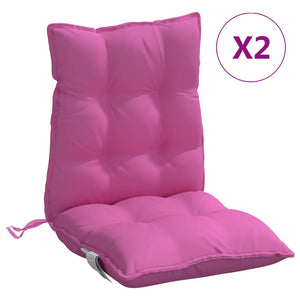 Niedriglehner Auflagen 2er-Set Rosa