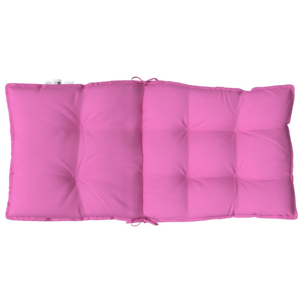 Niedriglehner Auflagen 4er Set Rosa Oxford