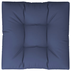 Marineblaues Palettenkissen 80x80 cm