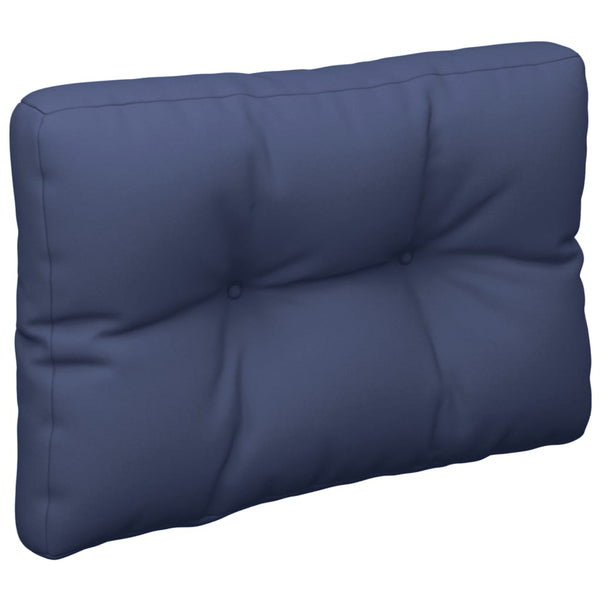 Marineblaues Palettenkissen-Set 60x40 cm