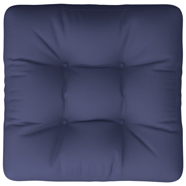 Marineblaues Palettenkissen 60x61,5 cm