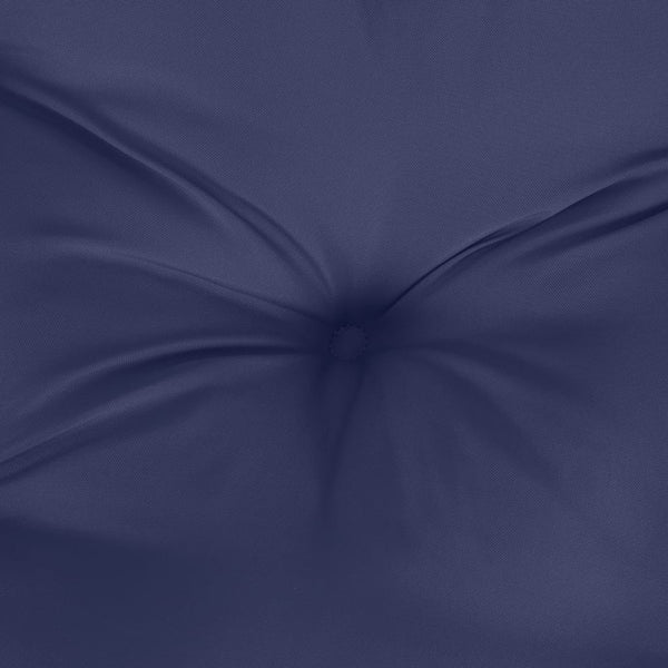 Marineblaues Palettenkissen 60x61,5 cm