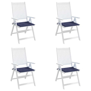 Marineblaue Palettenkissen 4er Set 40x40 cm