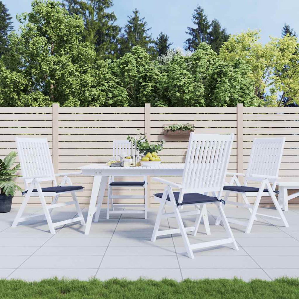 Marineblaue Palettenkissen 4er Set 40x40 cm