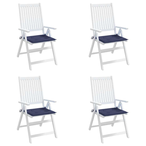 Marineblaue Palettenkissen 50x50 cm, 4er-Set