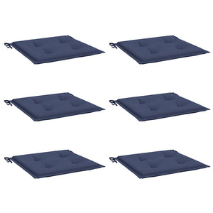 Palettenkissen 6er Set Marineblau 50x50 cm