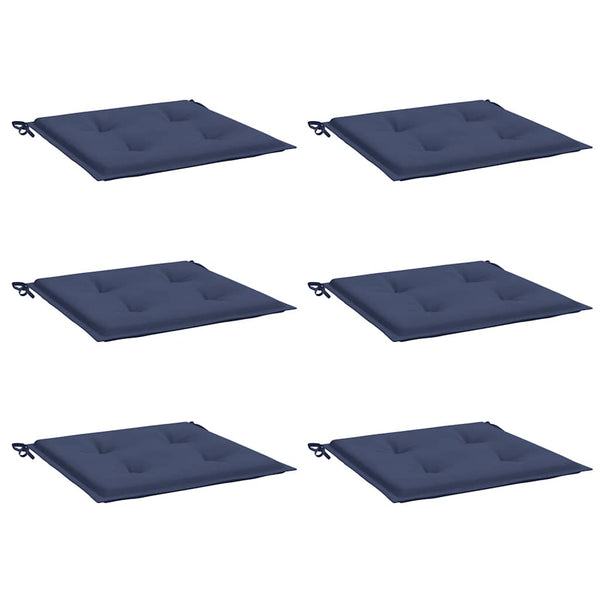 Palettenkissen 6er Set Marineblau 50x50 cm