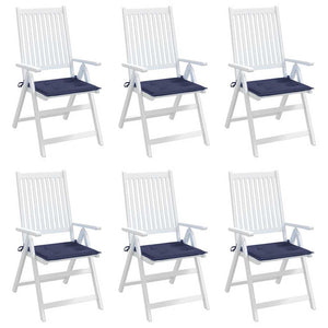 Palettenkissen 6er Set Marineblau 50x50 cm