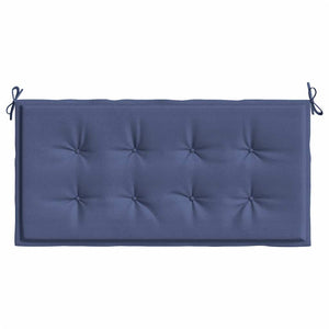vidaXL Coussin de banc de jardin bleu marine 120x50x4 cm Tissu Oxford