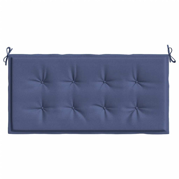 vidaXL Coussin de banc de jardin bleu marine 120x50x4 cm Tissu Oxford