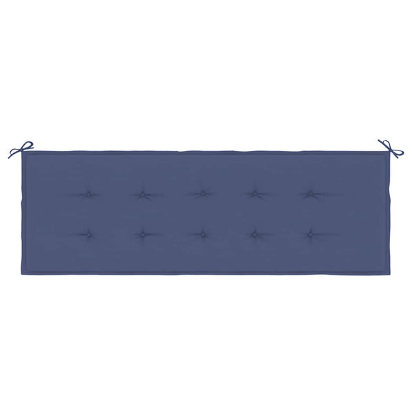 Marineblaue Gartenbankauflage 150 cm