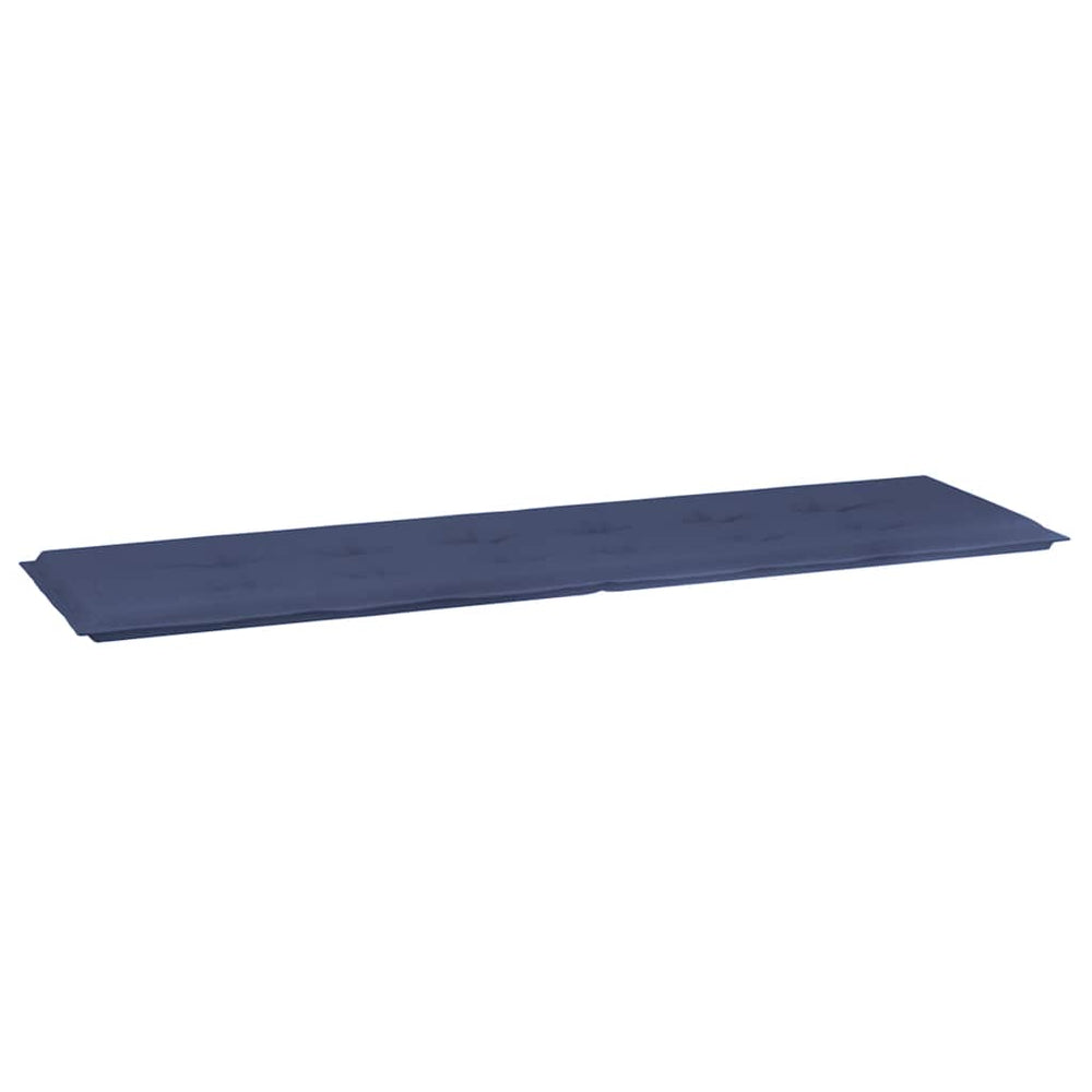 Marineblaue Gartenbankauflage 180 cm
