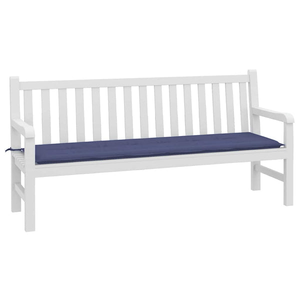 Marineblaue Gartenbankauflage 180 cm