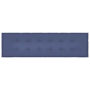 Marineblaue Gartenbankauflage 180 cm