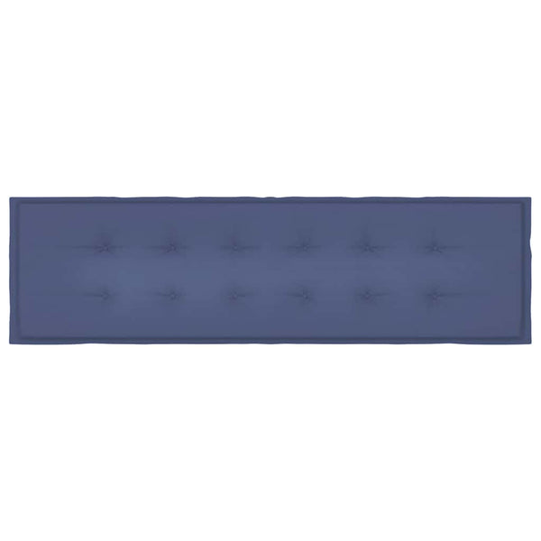 Marineblaue Gartenbankauflage 180 cm