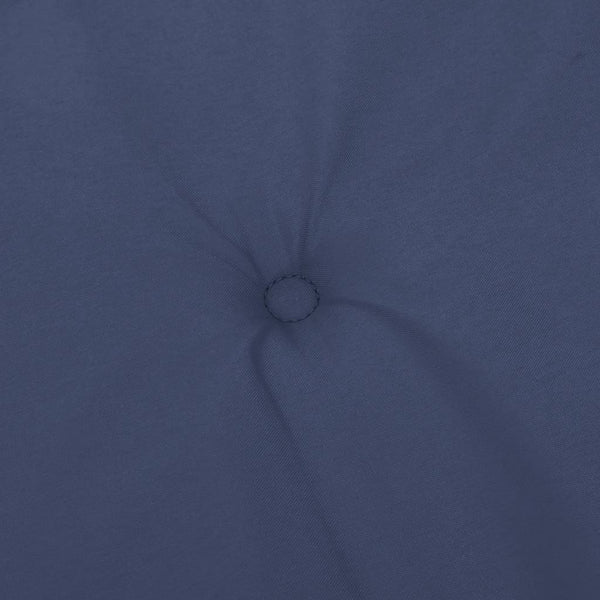 Marineblaue Hochlehner Auflagen, 2er-Set