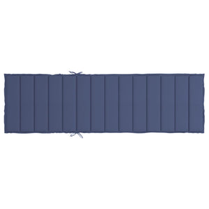 Marineblaue Sonnenliegen Auflage Oxford