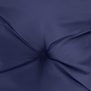 Marineblaue Gartenbank Auflage 200x50x7 cm