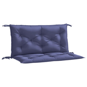 Gartenbank Auflagen Marineblau 100x50 cm, 2er Set
