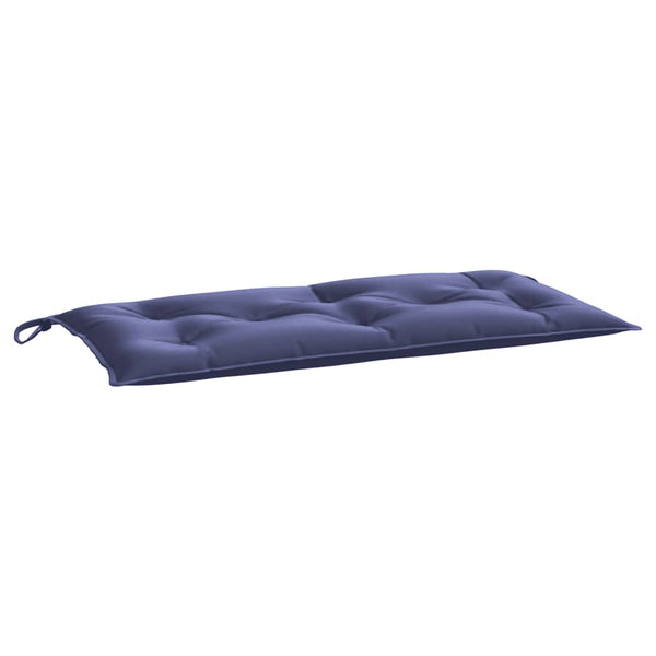 Gartenbank Auflagen Marineblau 100x50 cm, 2er Set