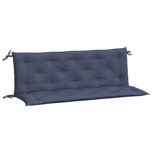 Marineblaue Gartenbank Auflagen 150 cm, 2er Set