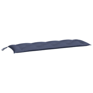 Marineblaue Gartenbank Auflagen 150 cm, 2er Set