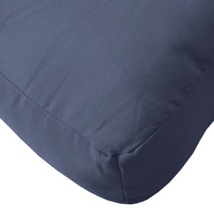 Palettenkissen 3er Set Marineblau