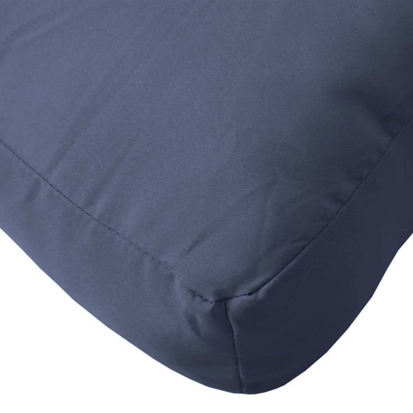 Palettenkissen 3er Set Marineblau